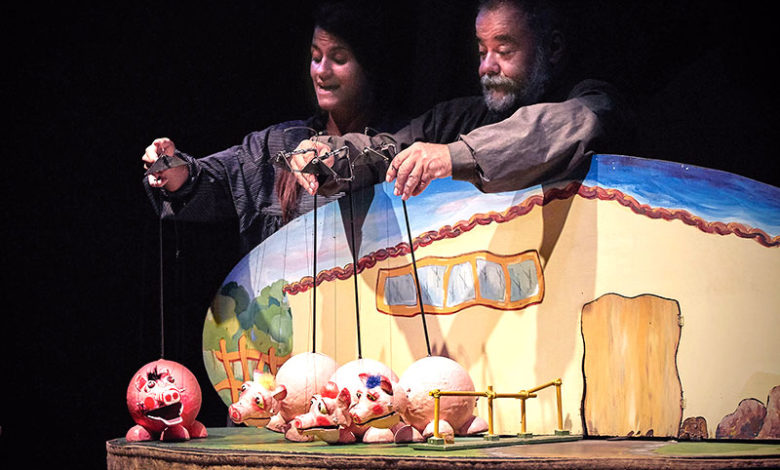 Los tres cerditos-Teatro Arbolé