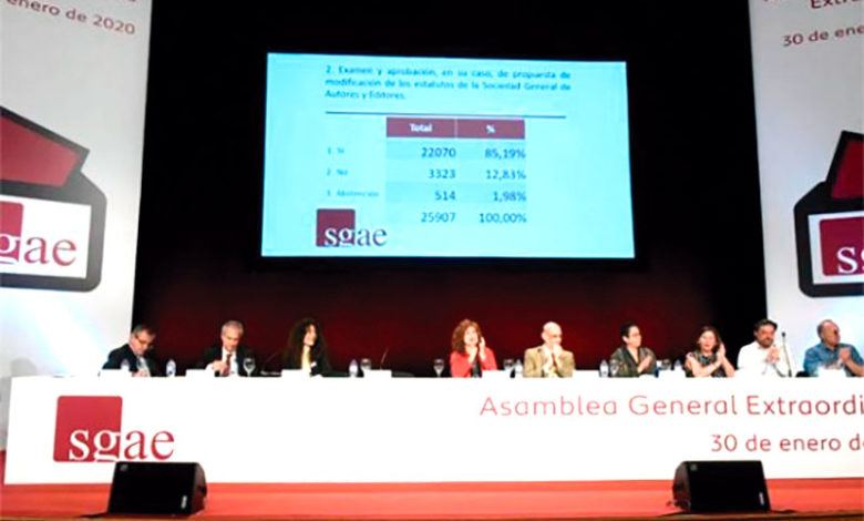 Asamblea SGAE @Luis Camacho