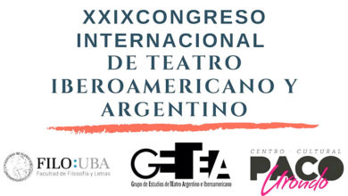 Congreso Teatro Iberoamericano y Argentino XXIX
