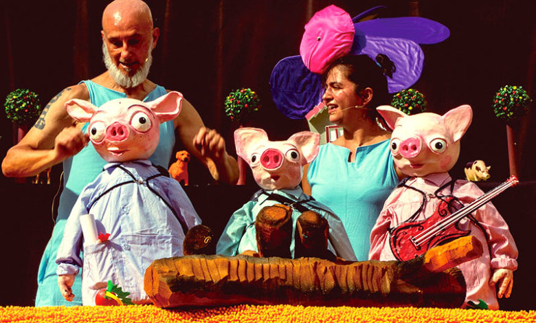 Les tres porquetes - Xarop Teatre