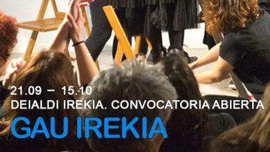 Gau irekia convocatoria 2020