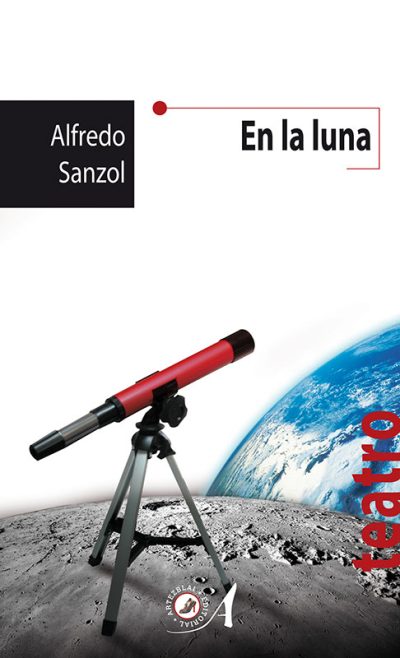 portada en la luna alfredo sanzol editorial artezblai