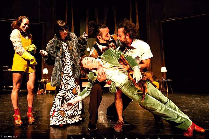 A Deer in the Headlights Foto Jean Marc Helies