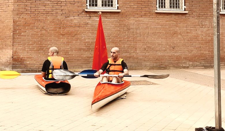 Piragüistas Cia Delinfame artezblai