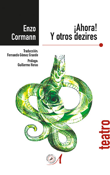 libro ahora y otros dezires enzo cormann editorial artezblai