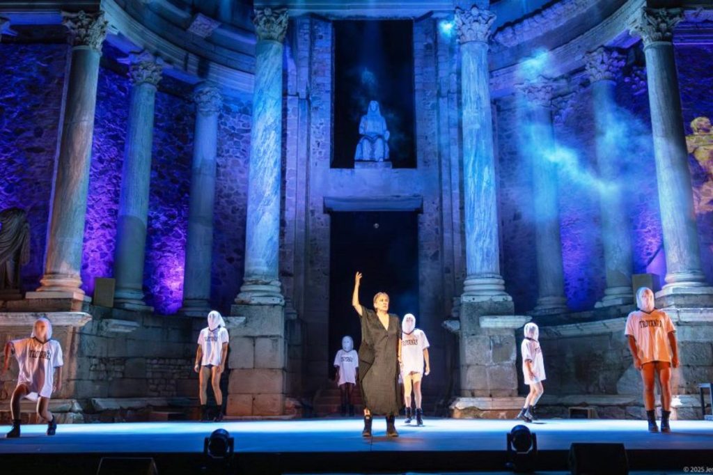 Escena de Las Troyanas