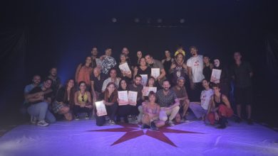 Foto de familia galardonados